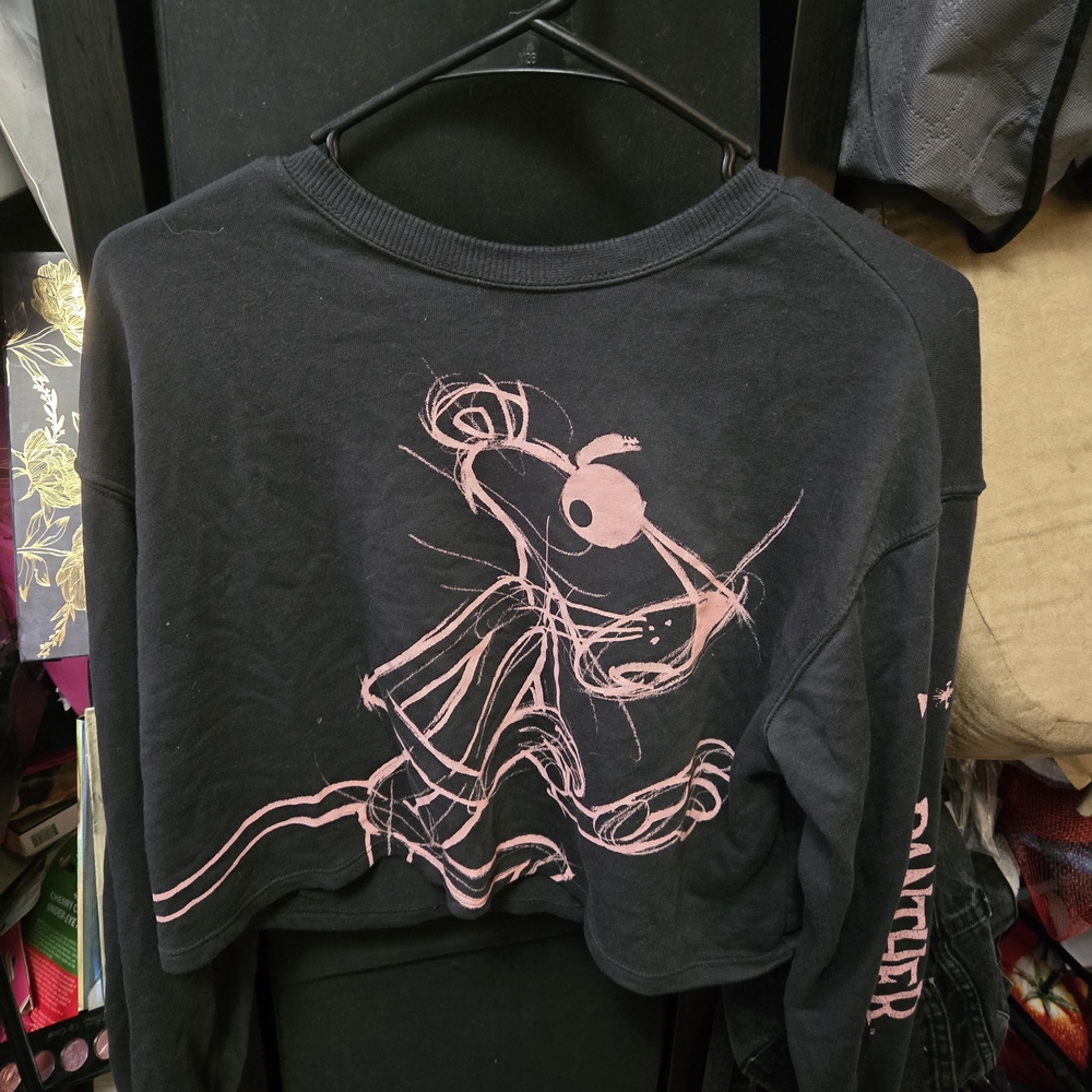 H&M Black and Pink Sweatshirts & Hoodies